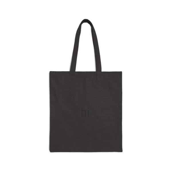 ⁦Minimalist Cotton Canvas Tote Bag | Eco-Friendly Grocery Shopping, Beach Bag, Gift for Her, Reusable Shopping Tote, Sustainable Fashion⁩ – תמונה ⁦5⁩